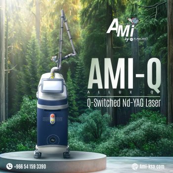 AMI-Q laser device for pigmentation removal, carbon peeling, and tattoo erasure with advanced technology